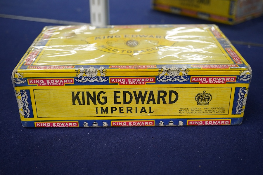 A sealed box of King Edward VII cigars